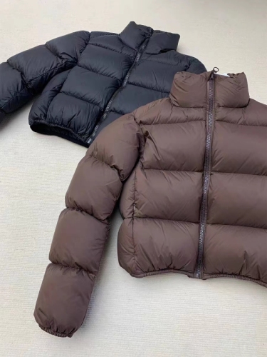 Down cotton-padded jacket for women, winter short, Korean version, thickened cotton-padded jacket, loose, small, cotton-padded jacket, trendy high-waisted bread coat