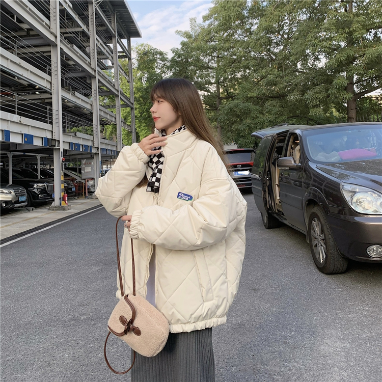 Actual shot ~ 2023 winter Korean style loose thickened cotton coat ins trendy lazy style student cotton-padded jacket for women