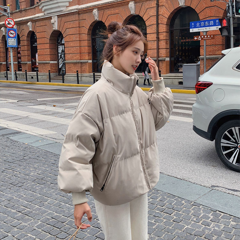 Thick cotton coat for women Korean style loose cotton coat and coat 2023 new autumn and winter down jacket for women