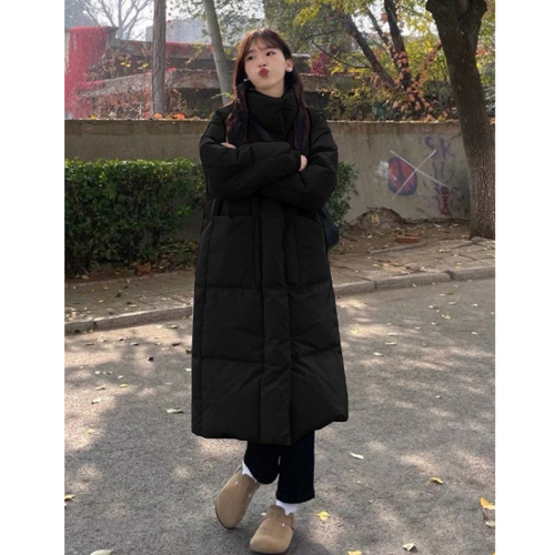 2023 new long bread coat, cotton coat, women's winter coat, cotton coat, oversize thickened American style