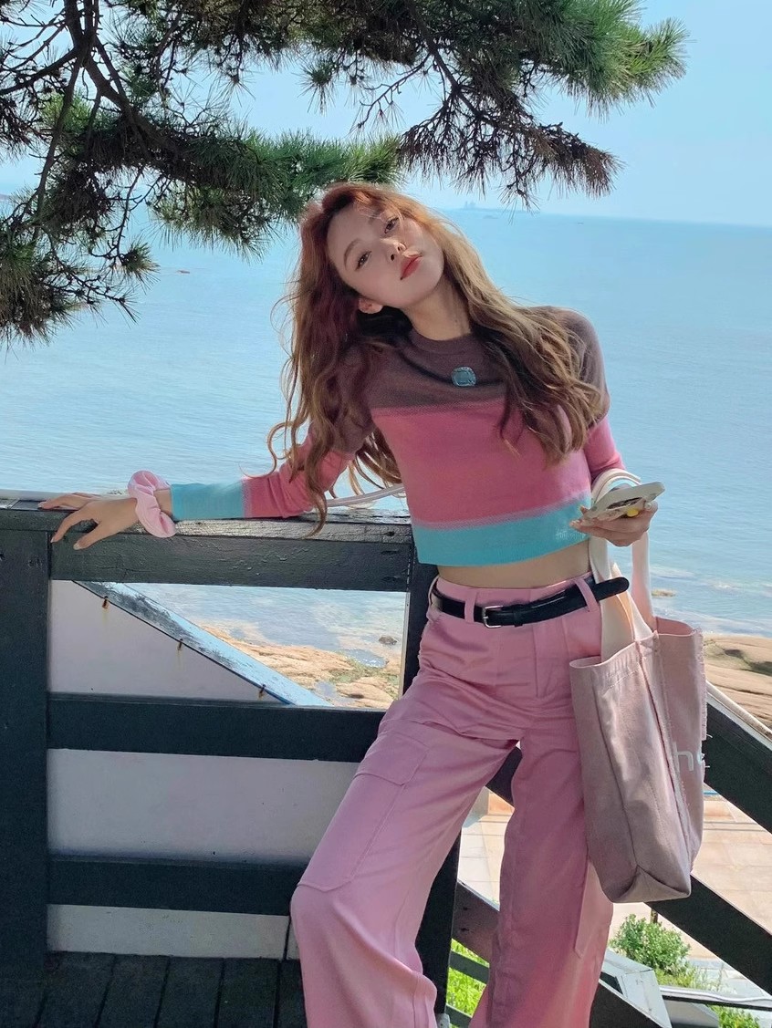 大發lilystore 2023秋季美式美拉德開衫設計感小眾短款長袖毛衣女