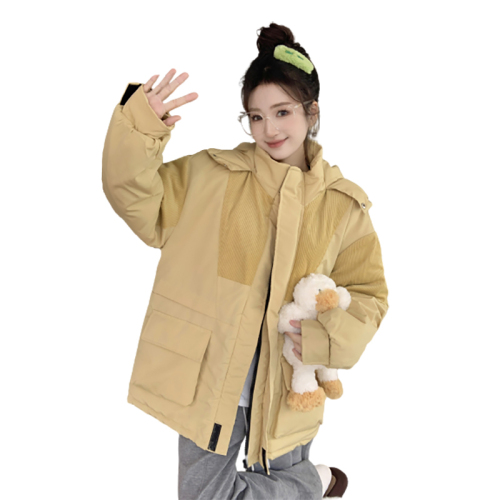 Actual shot ~ New winter workwear cotton clothes, Korean loose design, thickened jacket for couples with small people