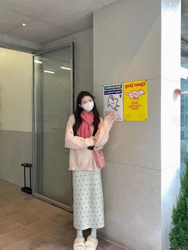 白水毛衣女秋冬2023新款慵懶風設計感寬鬆針織衫上衣