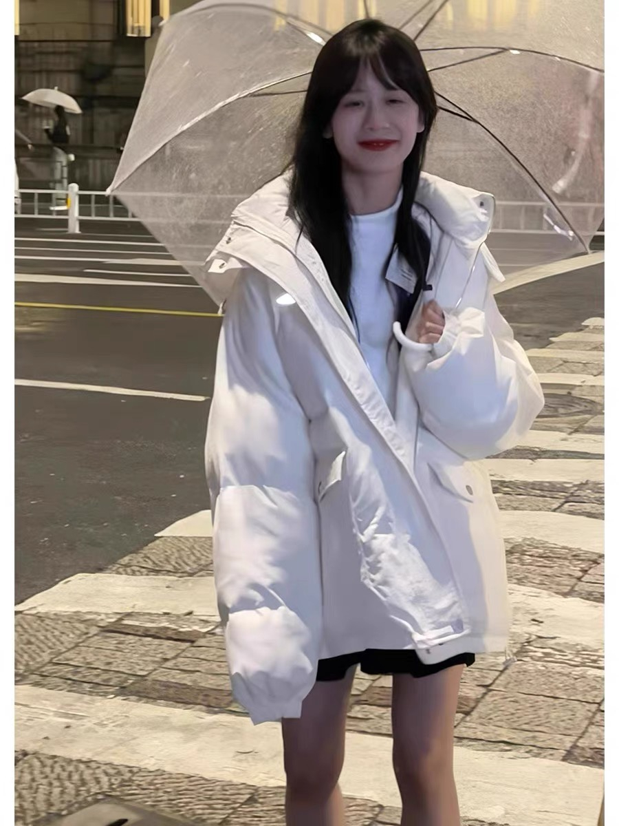 Winter down cotton-padded coat women's Korean loose ins small bread coat cotton-padded jacket 2023 new style