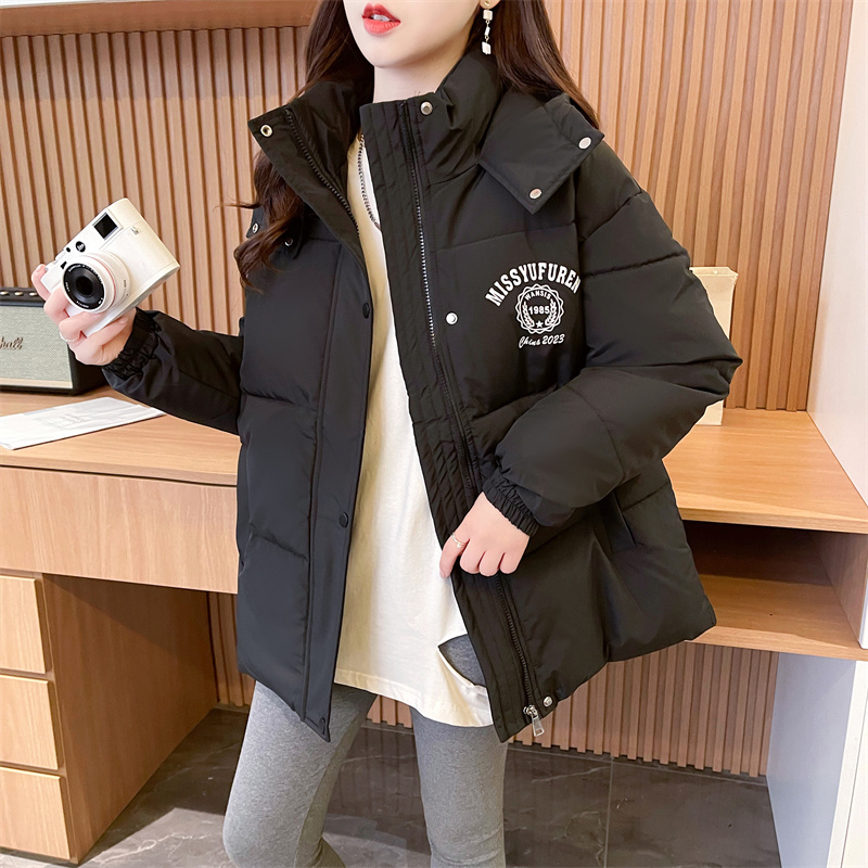 首發實拍新款羽絨棉服女韓版連帽寬鬆網紅ins港風加厚學生棉衣女