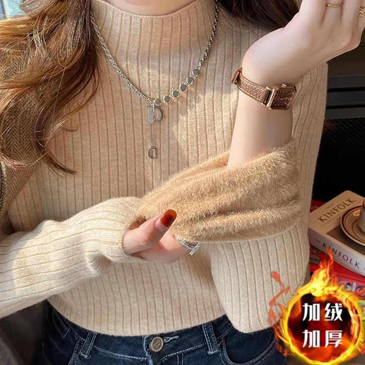 2023年時尚法式氣質百搭棉衣純色辣妹純色短款一件保暖棉服洋氣潮