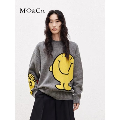 美麗諾綿羊毛MCO冬奇先生妙小姐系列針織衫毛衣