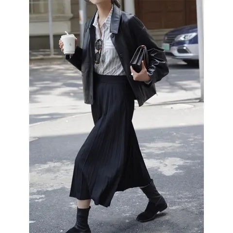 Jacket women's new Hong Kong style design American high-end small man