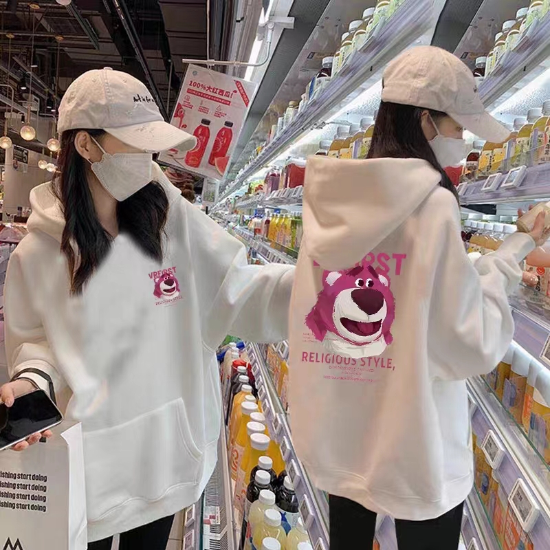 衛衣女2023新款加絨加厚黑色連帽減齡上衣套裝
