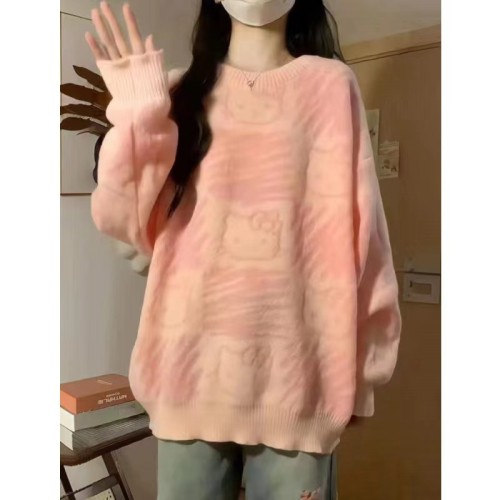 Autumn and winter high-end Japanese style retro gentle style niche soft waxy top