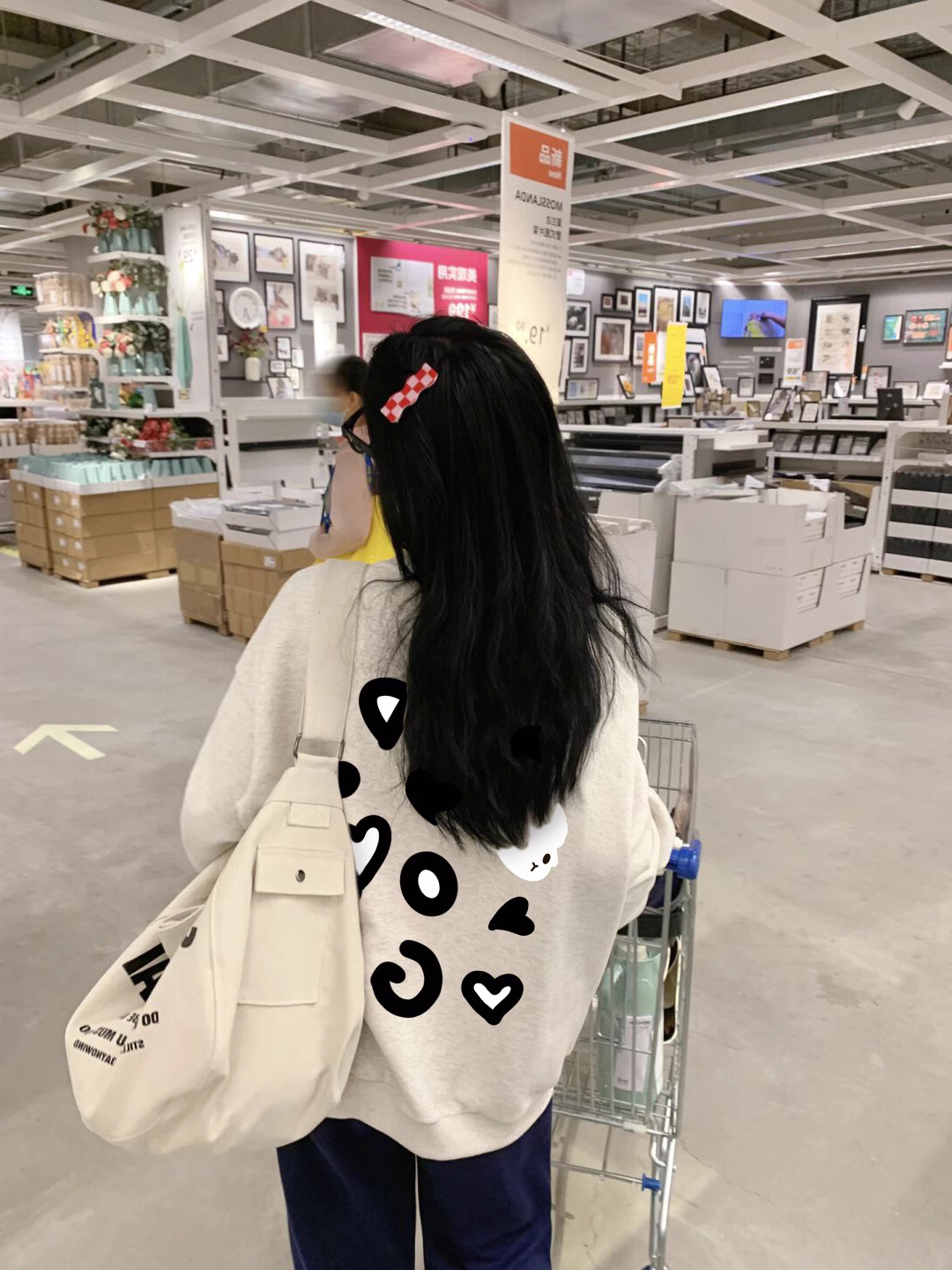 2023新款華棉複合薄款310克/加絨410克 秋冬裝衛衣女印花寬鬆大碼