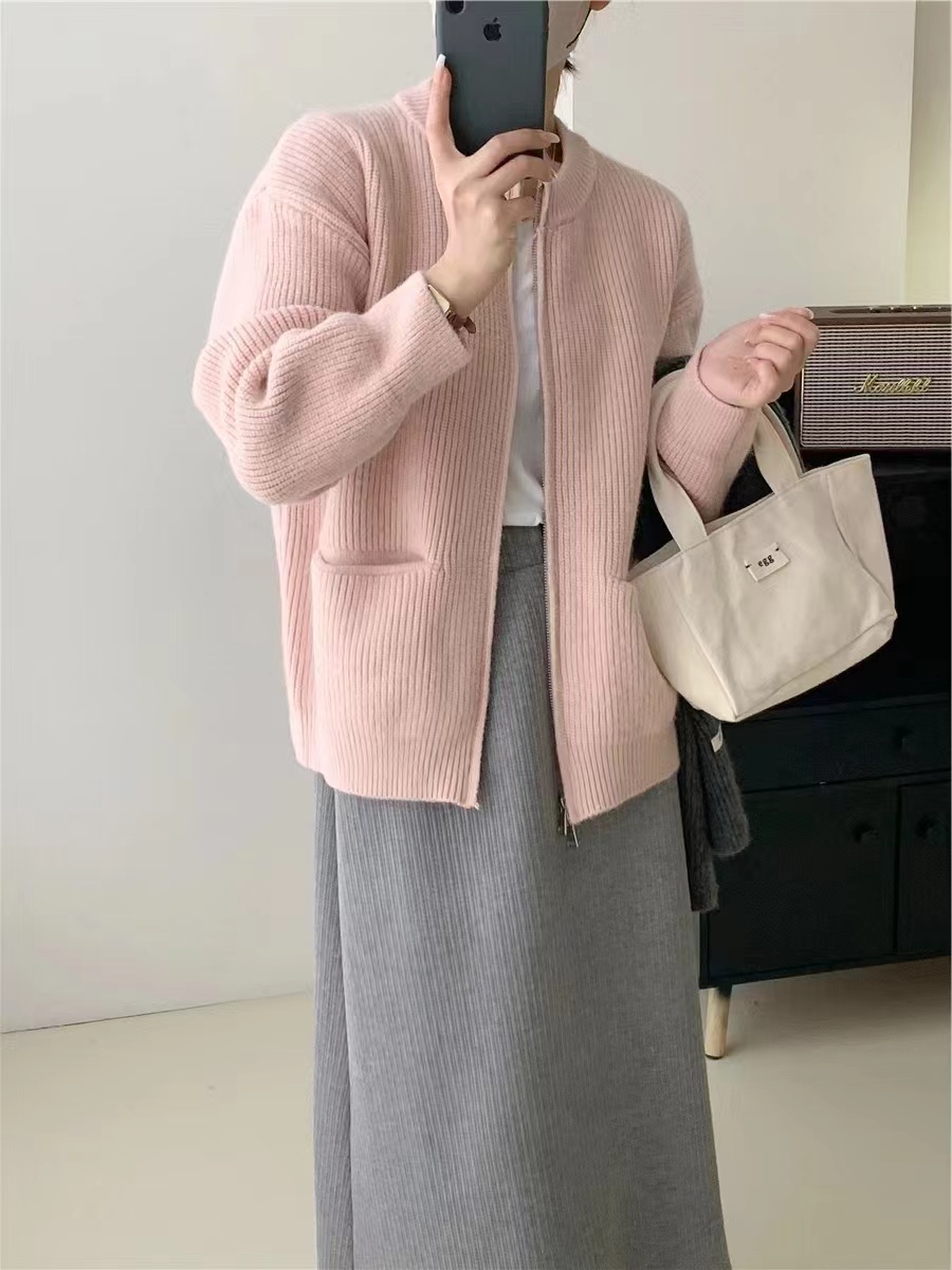 2023 Spring and Autumn New Design Niche Small Fragrance Style Small Sweater Cardigan Knitted Jacket Women's Clothing