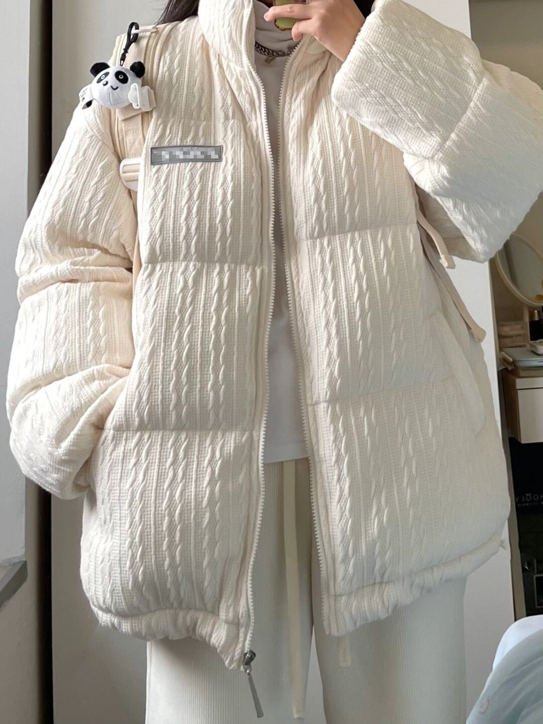 冬季新款棉服棉衣女港風寬鬆保暖學生棉襖加厚百搭情侶麵包服外套