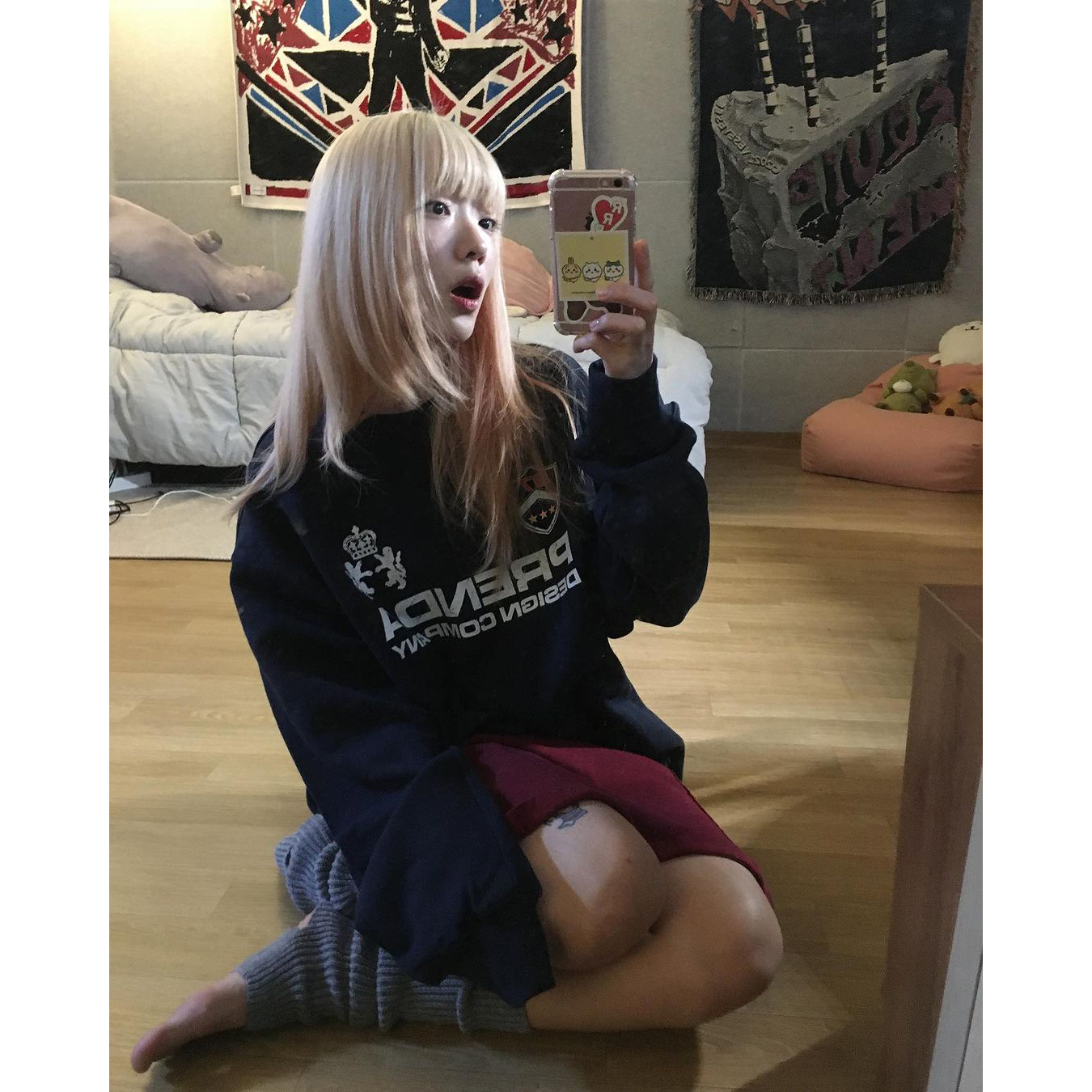 2023 New Chinese Cotton Composite Thin Style 310g/Fleece 410g Autumn and Winter Sweater Women's Printed Loose Large Size