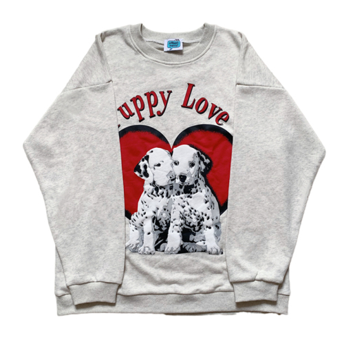  New Chinese Cotton Composite Thin Style 310g/Fleece 410g Autumn and Winter Sweater Women's Printed Loose Large Size