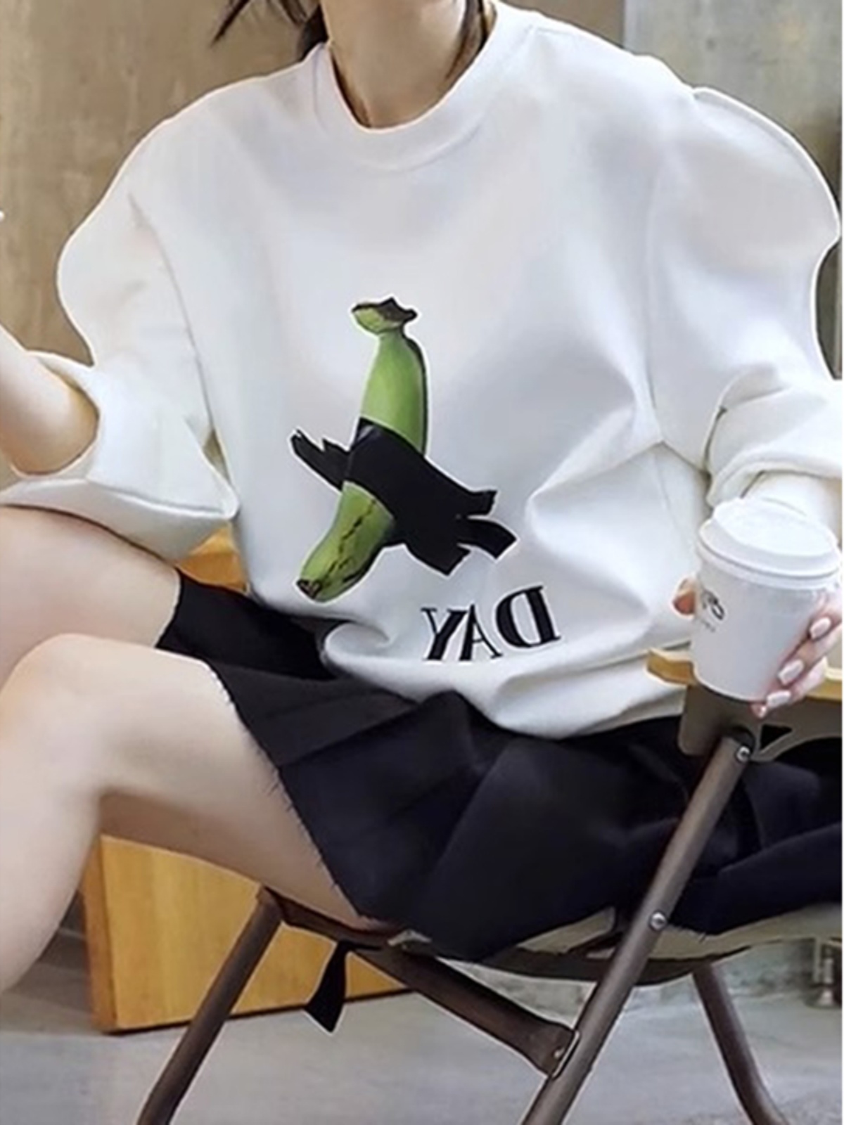 2023新款華棉複合薄款310克/加絨410克 秋冬裝衛衣女印花寬鬆大碼