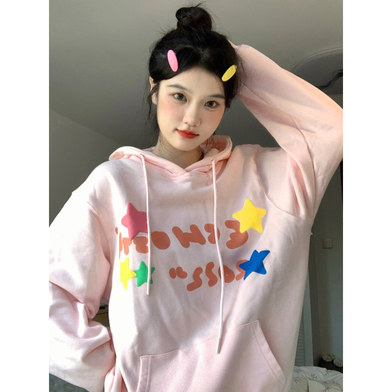 加絨250g / 大衛衣連帽秋冬款衛衣女加絨加厚韓版寬鬆大碼上衣