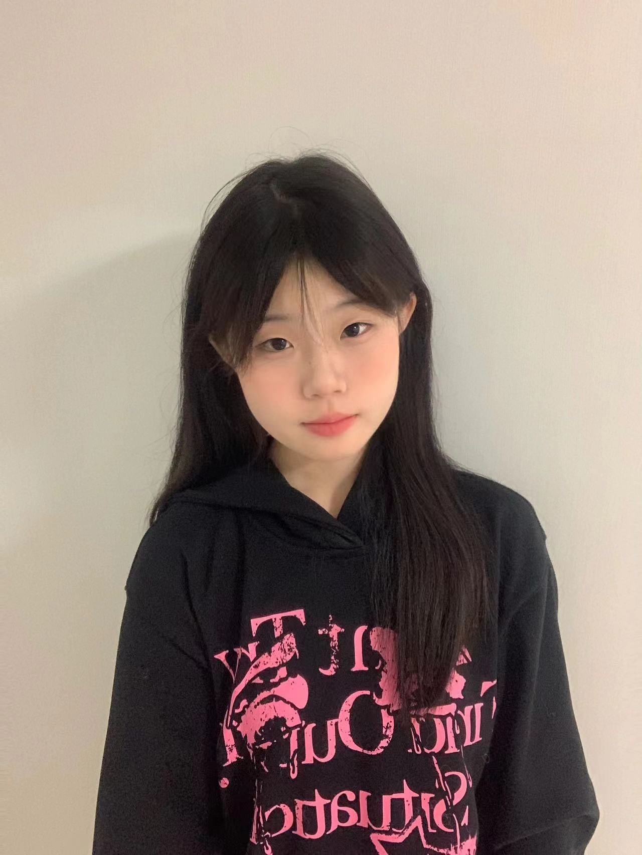 美式慵懶風加絨衛衣女秋冬字母印花連帽外套oversize情侶黑色帽衫