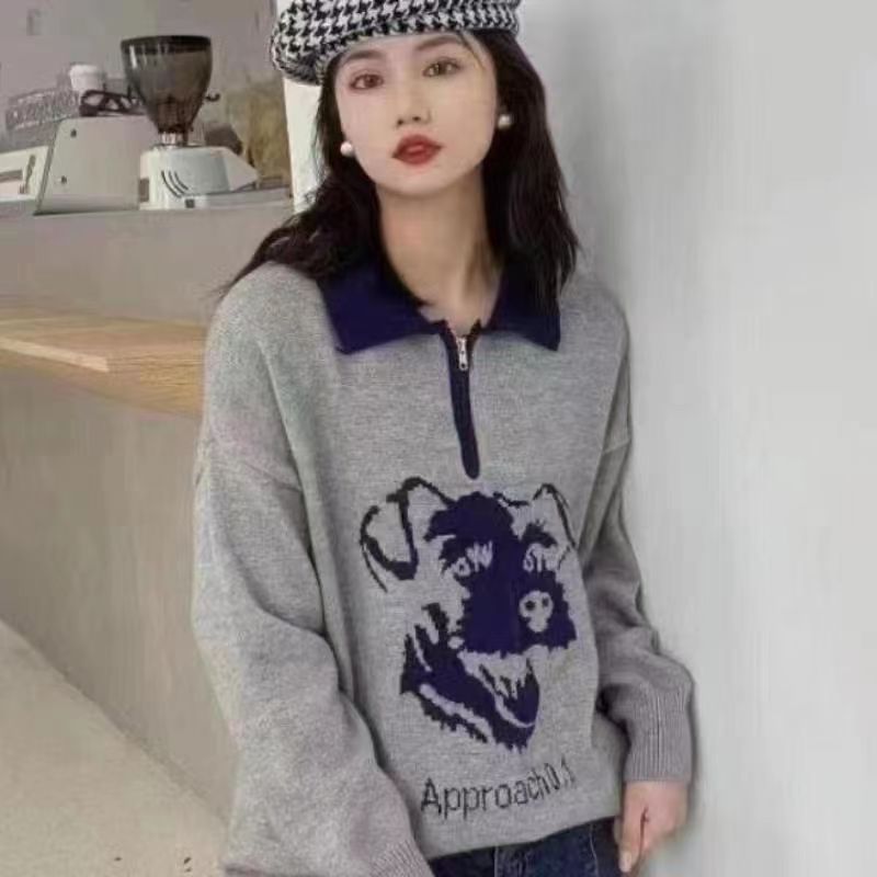 連帽套頭秋冬學生寬鬆慵懶風連帽衛衣女oversize純棉加絨加厚外套