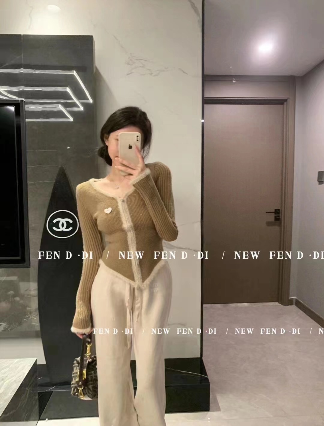 軟糯糯復古拉鏈毛衣女秋冬拼色加厚內搭翻領別致絕美打底針織上衣