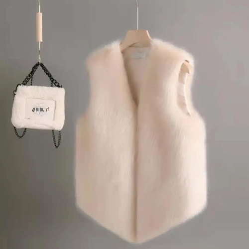 Quality inspector's picture of new autumn and winter fur vest women's short fur vest slim slim tall fur vest vest jacket
