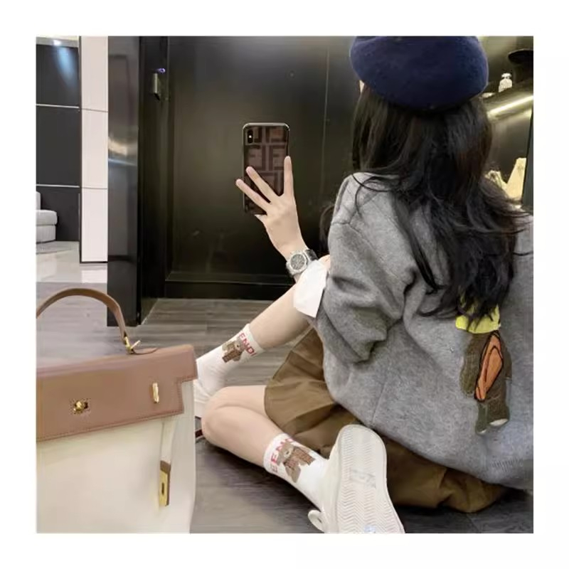 Xiaoxiangfeng plush knitted sweater jacket for women in autumn and winter, high-end, loose, slim, casual and versatile cardigan top