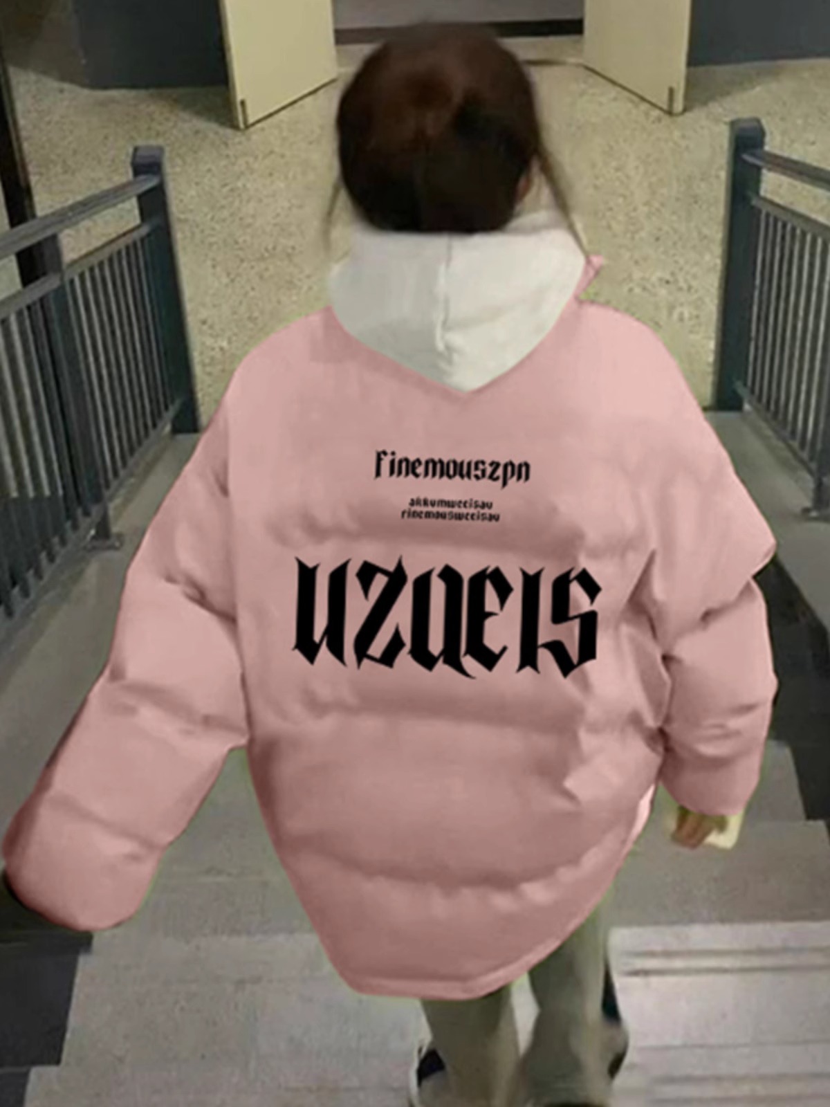 High-quality hand-stuffed cotton thickened winter new cotton loose printed cotton coat and bread coat for women