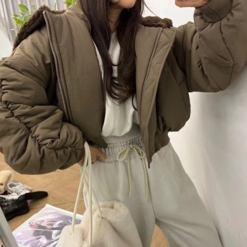 Original retro down jacket, women's high-end new style winter short thickened jacket and cotton jacket