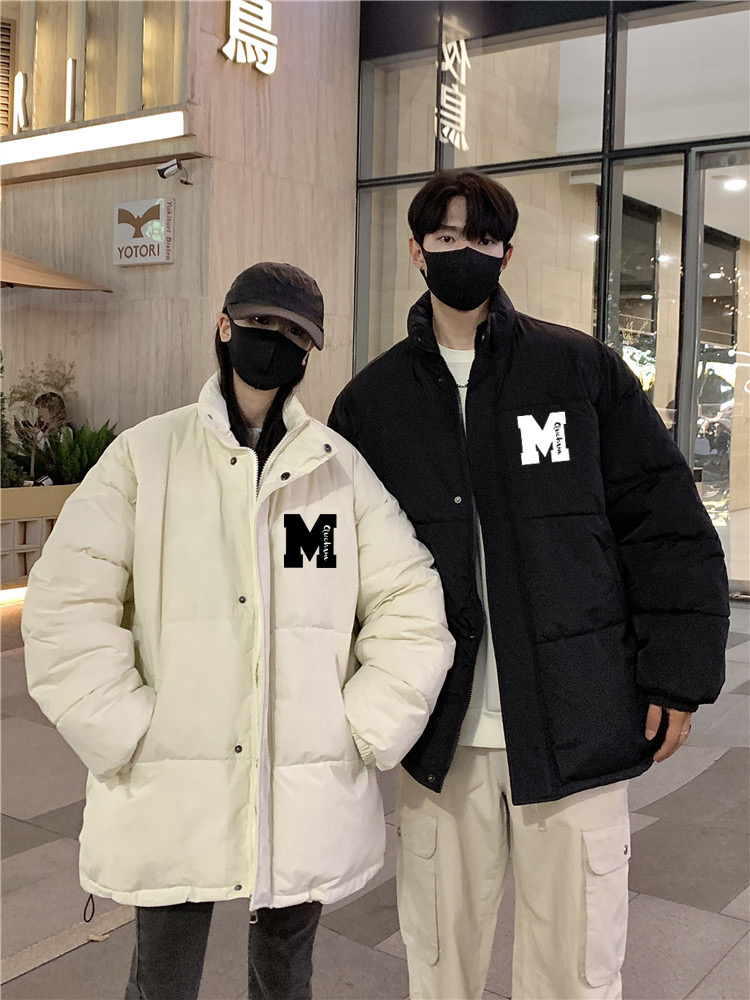 Down cotton coat women's high-end coat 2023 new winter niche design oversize bread coat