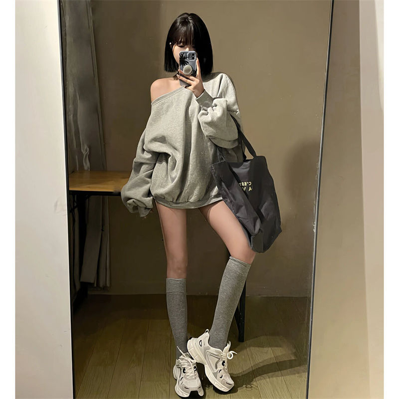 One-line collar plus velvet sweatshirt, Chinese cotton composite silver fox velvet shoulder collar, original style workmanship