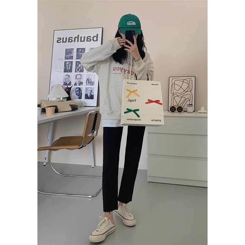 Thin Chinese cotton milk silk plus velvet Chinese cotton silver fox velvet printed sweatshirt women's hooded simple high-end top