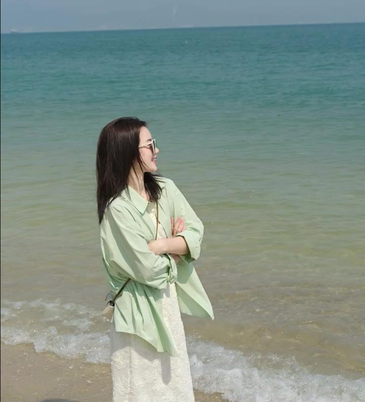 清新防曬襯衫女設計感小眾2024春季新款寬鬆長袖襯衣外套外穿上衣