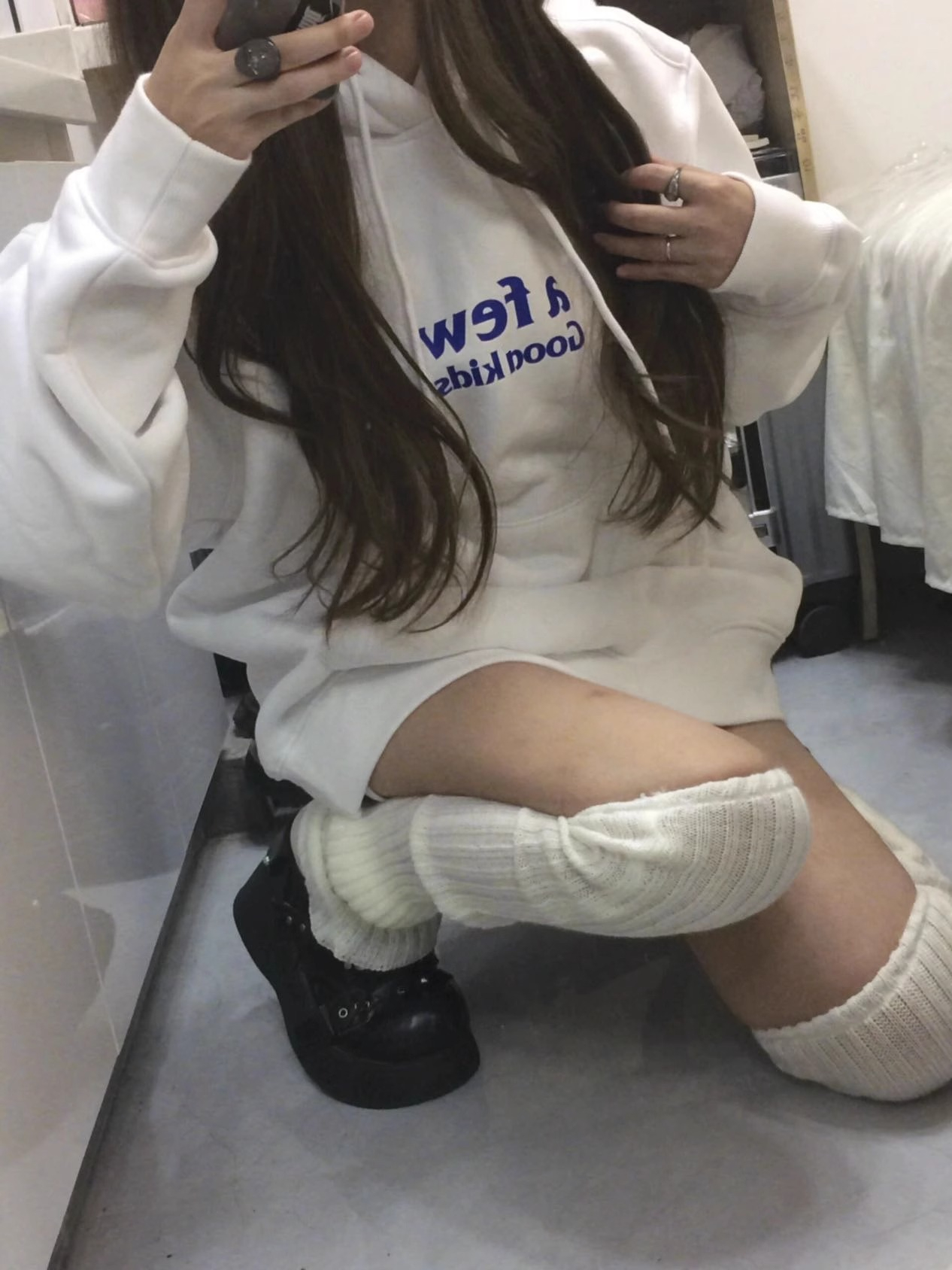 防棉華棉複合牛奶絲300克/銀狐絨400克連帽衛衣女