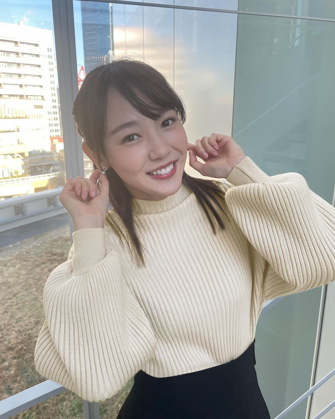 半高領內搭針織打底衫女秋冬2023女裝新款寬鬆加厚毛衣學生上衣