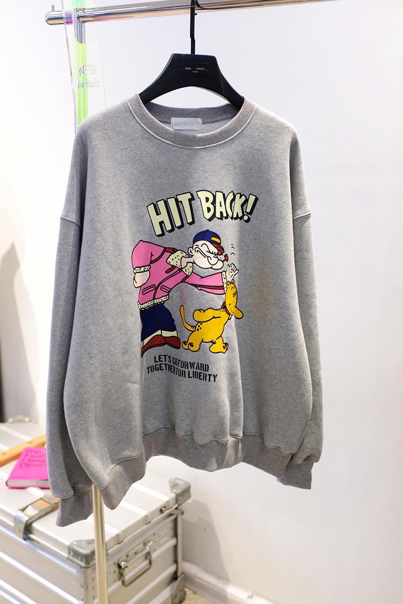 加絨250g / 大衛衣圓領秋冬款衛衣女加絨