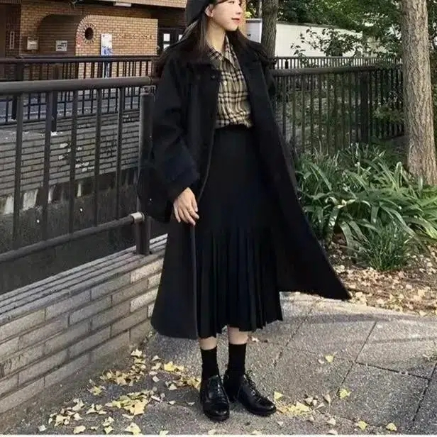 Woolen coat women's mid-length winter new Korean style slim student windbreaker thickened knee-length woolen coat
