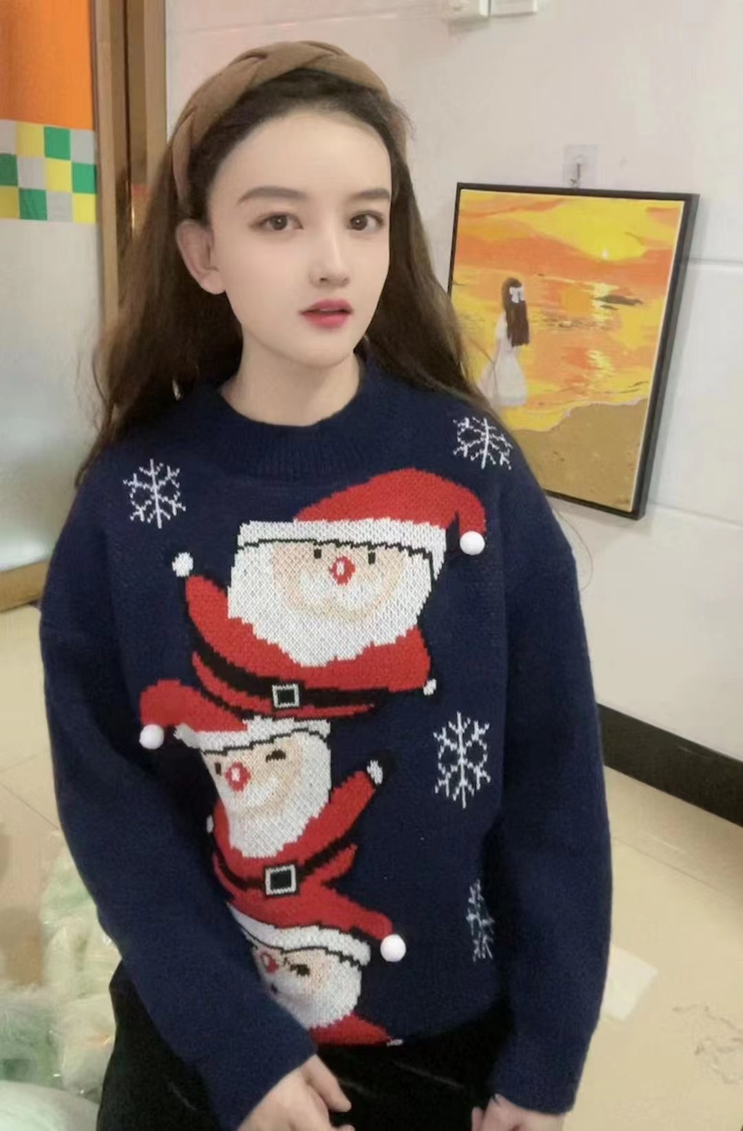 聖誕毛衣外貿韓國