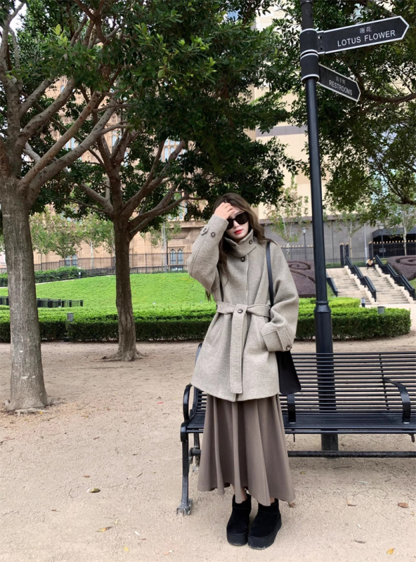小君君布蘭妮 12月9迷失秋日2.0升級版 結構感顯瘦顯高魚尾裙