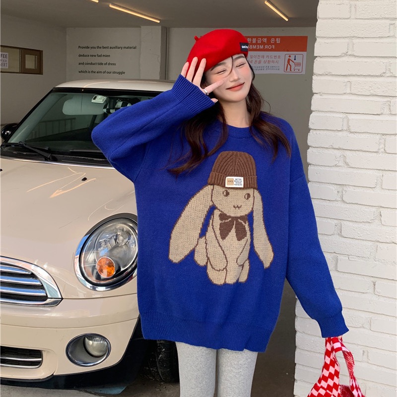 毛衣女秋冬季寬鬆日系復古溫柔風軟糯糯慵懶風高級感針織上衣