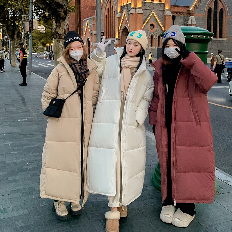 Down cotton coat short women's student cotton coat 2023 winter new style small ins cotton coat trendy
