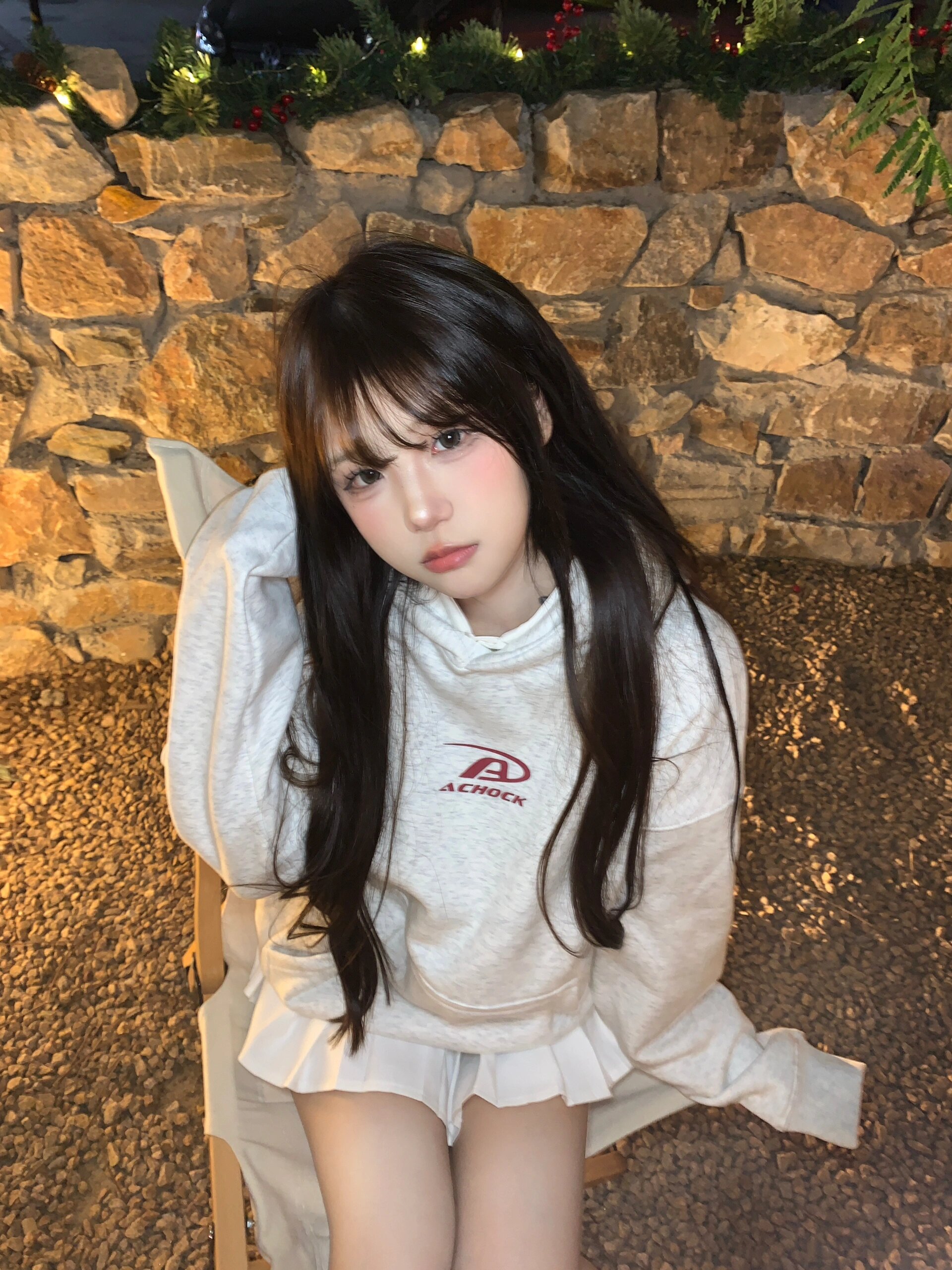 美式高街連帽衛衣女2023新款冬季印花加絨加厚寬鬆情侶重磅上衣潮