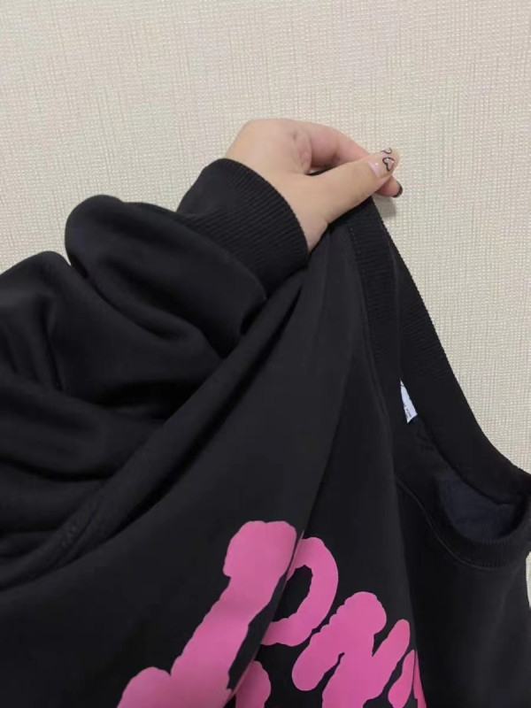 2023新款加絨加厚印花衛衣女圓領簡約高級感上衣