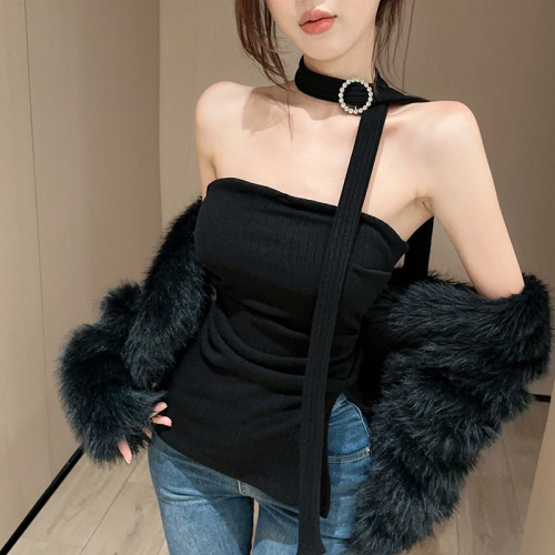 Real shot!  Tube top vest for inner wear and outer wear  new style women's fashionable strapless hot girl style chest wrap 2378