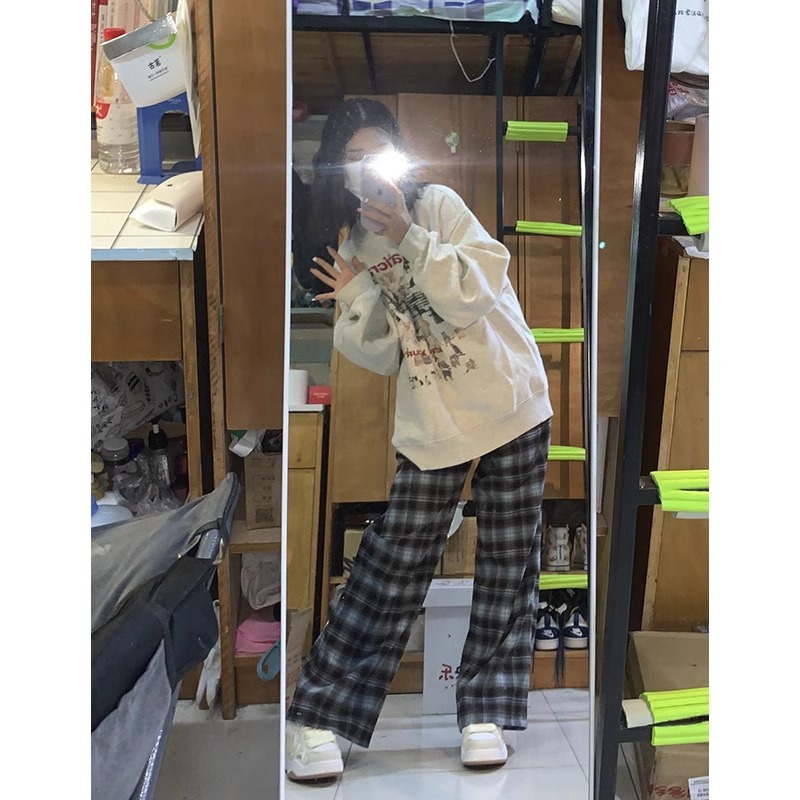 CVC棉麵食毛華棉複合/牛奶絲300克銀狐絨400克前 印花圓領衛衣女