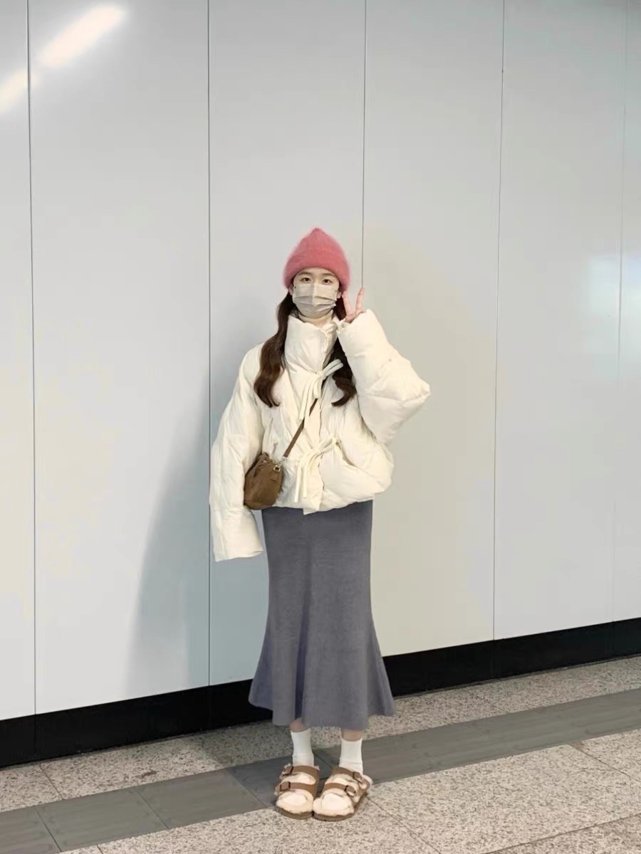 短款棉服女冬季新款外套棉襖棉衣2023年新款小個子麵包服韓系