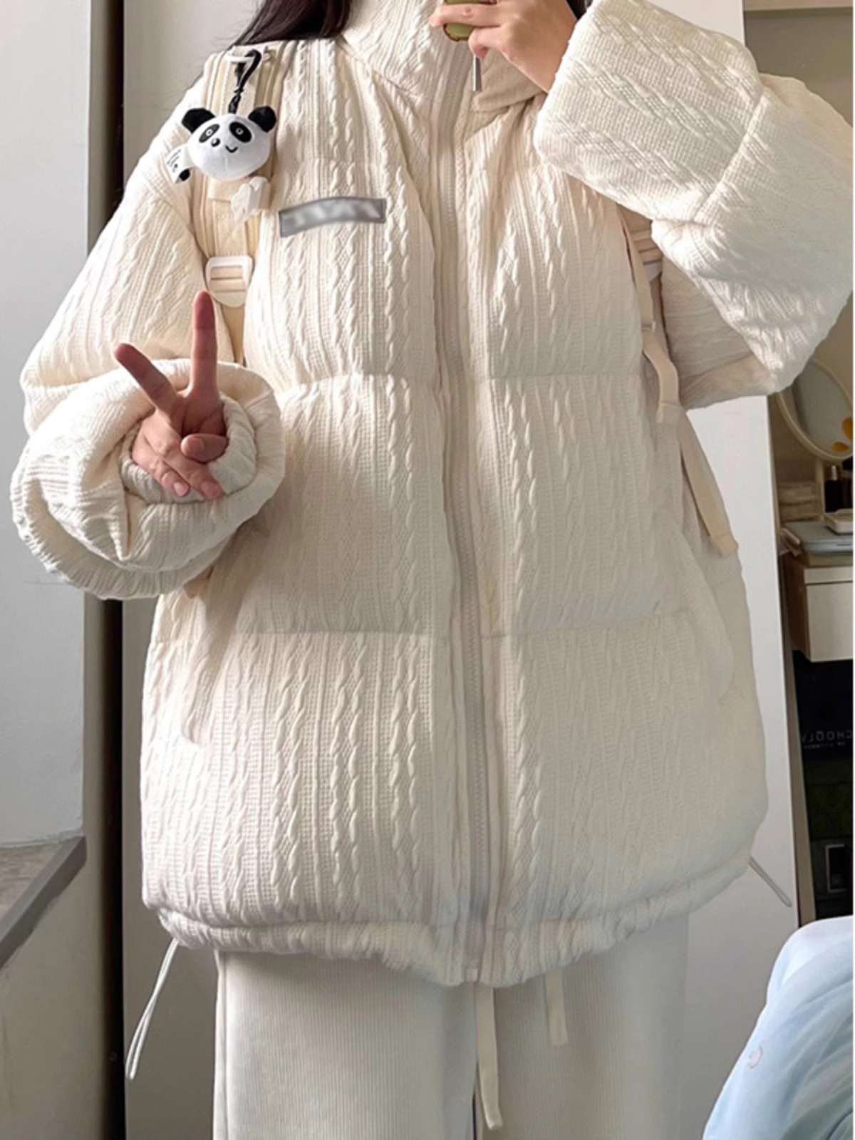 棉服女新款棉襖初冬加絨加厚情侶裝上衣外套