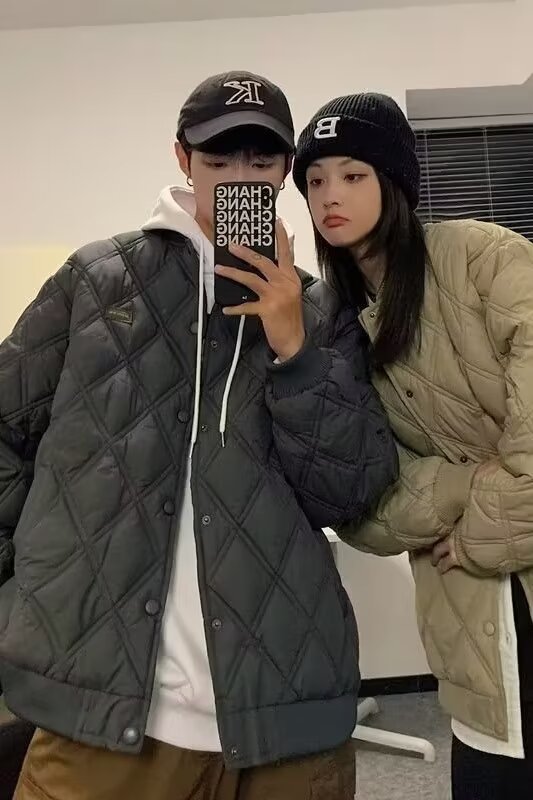 冬季棉衣女韓版潮流百搭痞帥寬鬆ins港風潮牌日系休閒棒球服