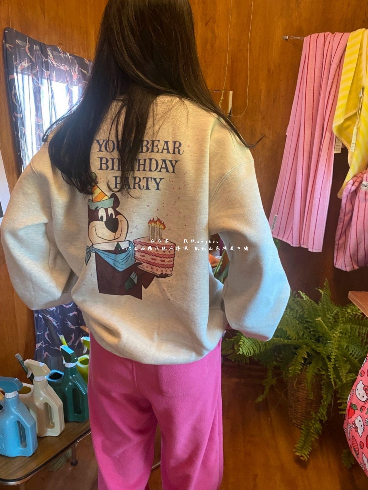 2023 New Casual Dongdaemun Plush Velvet 250g / Large David's Round Neck Autumn and Winter Sweatshirt Women's Plush