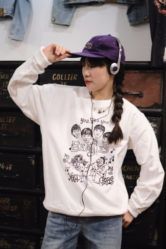  new casual Dongdaemun fleece 250g / large sweatshirt round neck autumn and winter sweatshirt for women plus fleece