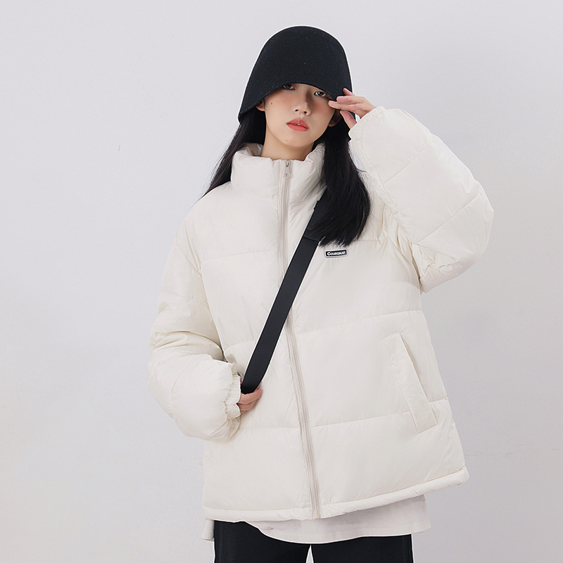 首發實拍短款羽絨服女冬季新款韓版小個子寬鬆小眾棉衣棉服麵包服
